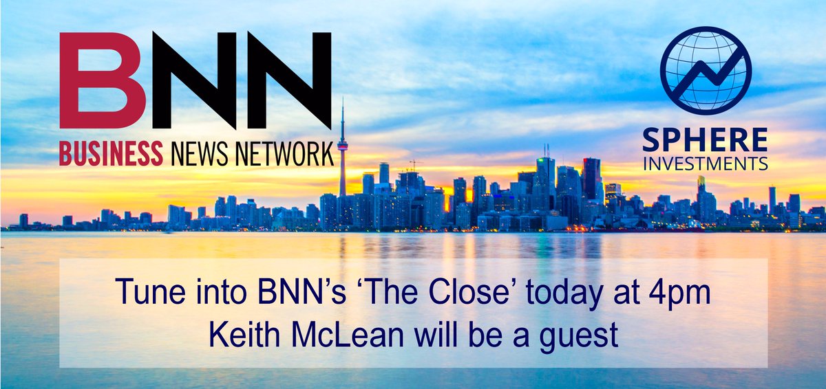 SphereETFs's tweet photo. Stay tuned for @keithmc70 #KeithMcLean on @BNN #TheClose with @hainsworthtv - #SphereInvestments #BNN https://t.co/52oGspEyop