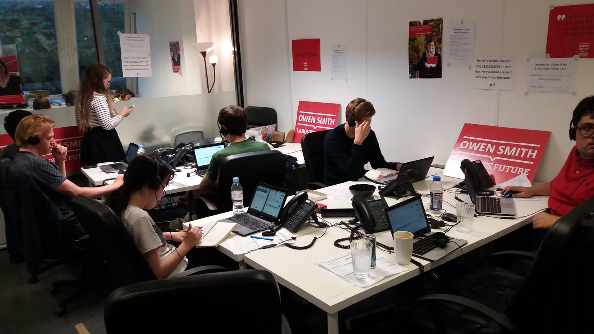 YouthForSmith's tweet photo. Great London phonebank for @OwenSmith2016 tonight! Can't believe the campaign is almost over! https://t.co/rb3AtlB0DI