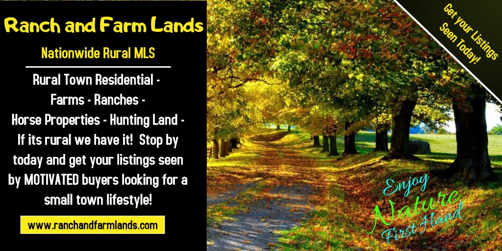 ruralads's tweet image. When your ready to list that #rural #realestate we are ready to get it seen for you! Visit our site today!  bit.ly/2b97UB5