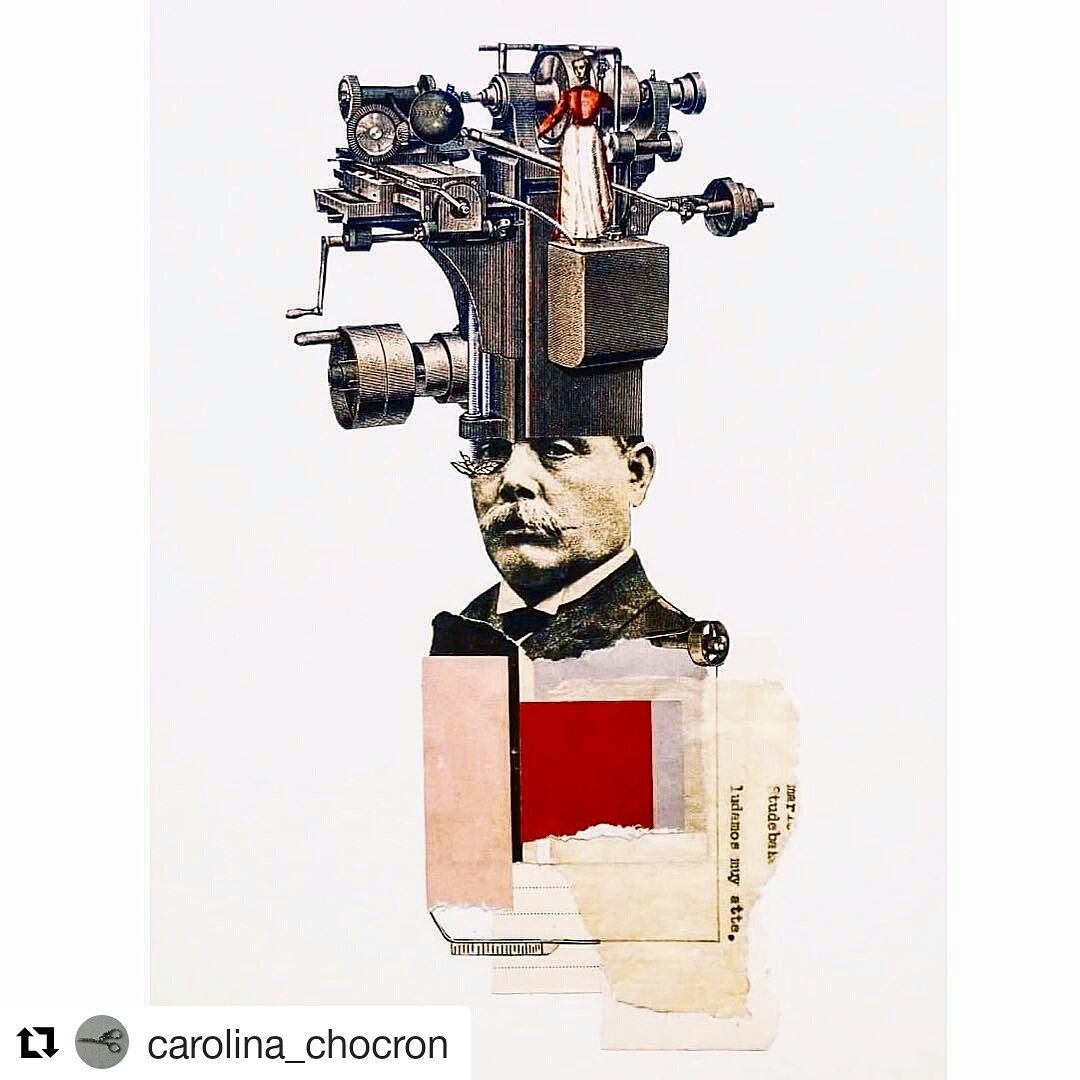 visualartba's tweet image. Serendipia #10 - handmade collage - 42x29.7 cm. Seguí su trabajo en Instagram @carolina_chocron. #VisualArtBA