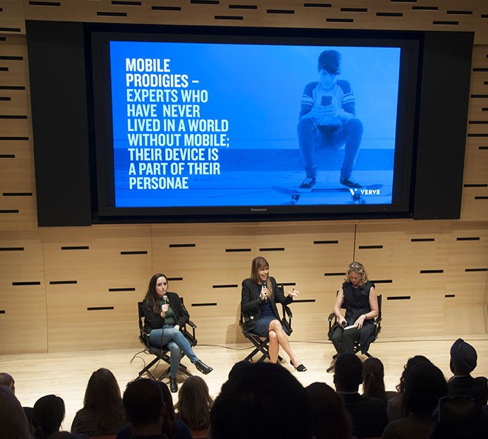 verve_inc's tweet photo. Verve CMO Julie Bernard @juliemeb, @MargaretCzslr of @Wildness and Millennial @McCallSchenthal introduce #MobileProdigies at #Transition2016 https://t.co/OpD4XQQ81u