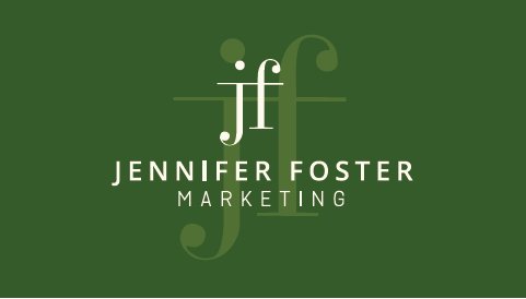 JFMKTG's tweet image. New logo! (As seen on the back of business cards!) Love the treatment! #rebranding #jfmarketing #badassdesign