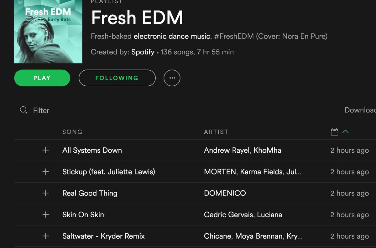 Wohoo! All Systems Down added to Fresh EDM on @Spotify @kramerbpm https://t.co/VNF1E3gcKK