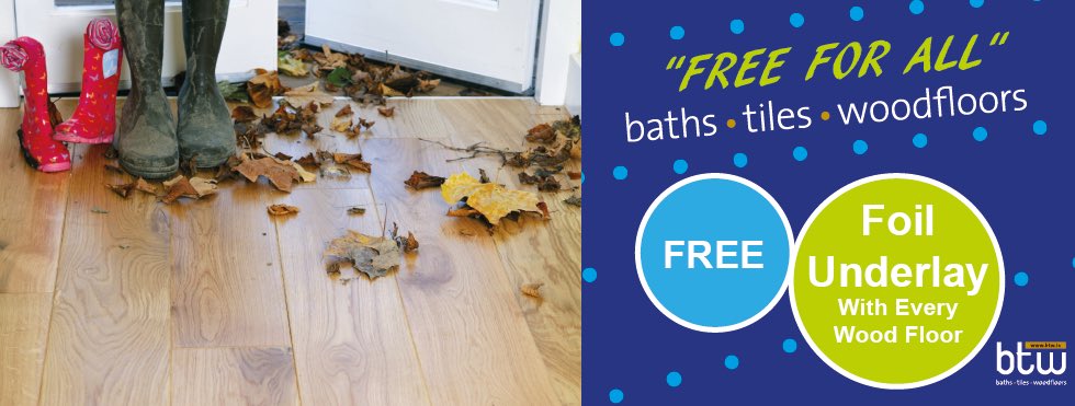 Btw On Twitter Free Foil Underlay With All Wood Floors At Btw In