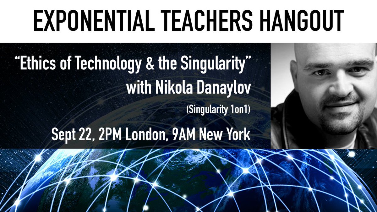 konozlearning's tweet photo. Join us for a conversation on the role of technology in modern age with @singularityblog ! https://t.co/Gu2lAlLXJv https://t.co/UWluaqn6Dw
