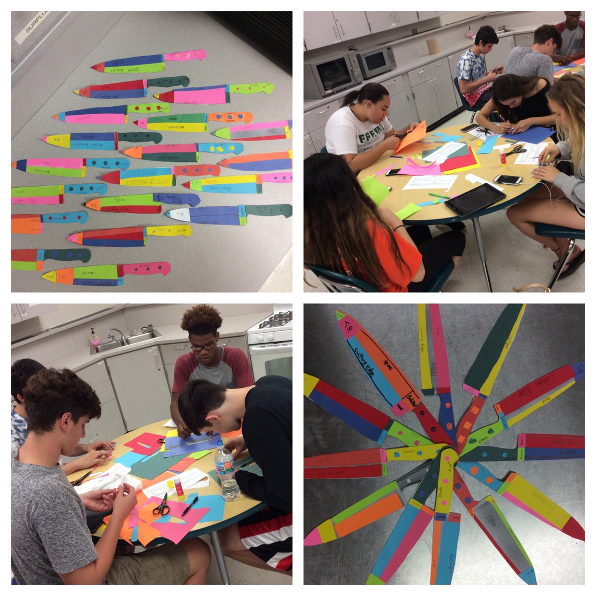 fhsmrsjohnson's tweet photo. Giving a whole new meaning to 'paper cut' @FremdFCS #fhsculinaryarts https://t.co/OSmQgeMD8e