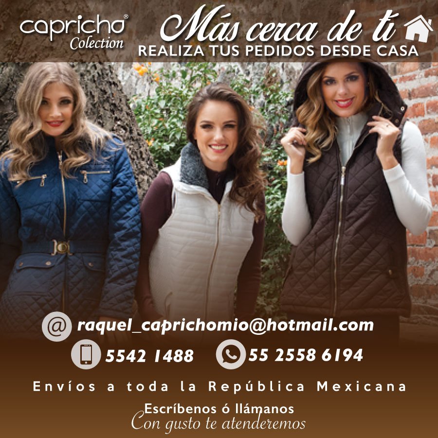 CaprichoAttitud's tweet photo. Realiza tus pedidos desde la comodidad de tu casa! Escríbenos ó llámanos y te atenderemos con gusto! Por eso #YoAmoCapricho https://t.co/wkTeU62MrE