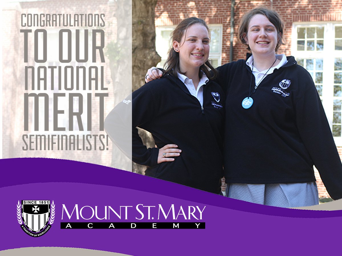 Congratulations to our National Merit Semifinalists, Chloe and Hannah! tinyurl.com/natlmerit