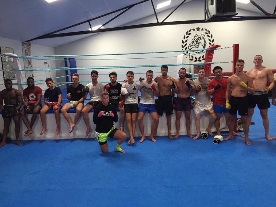 Training at Robin van Roosmalen gym!