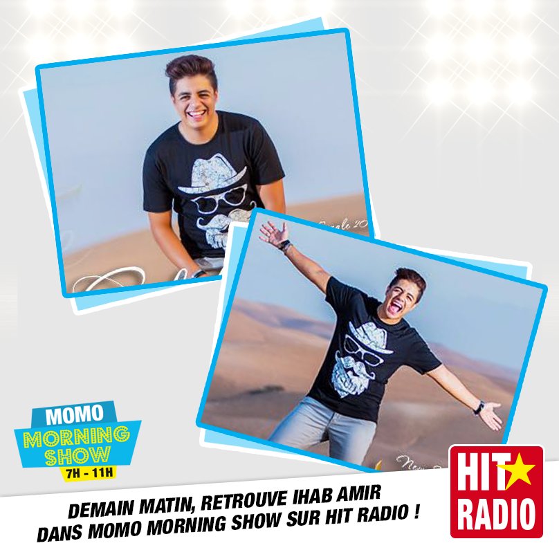 nojomsataarac12's tweet photo. غدا النجم اهاب امير ع #HITRADIO
   #IhabAmir
 @Ihab_Amir https://t.co/XeDVot3WVF
