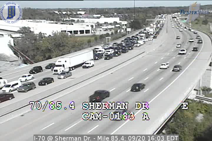 TRAFFIC AUTHORITY ALERT: Four WB lanes of I-70 closed due to crash near ...