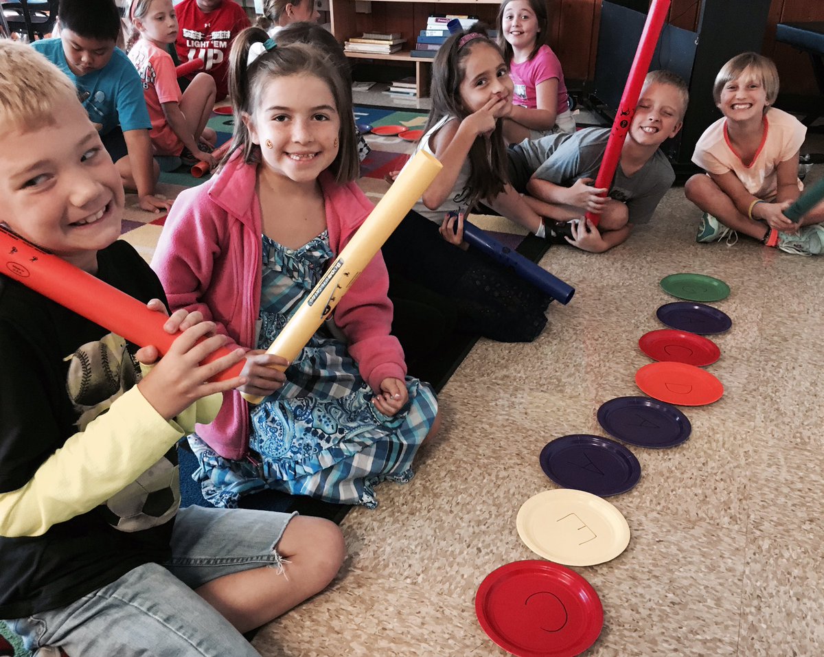 MrsMorton_Music's tweet photo. We wrote songs in music class today! #DotDays #mrshoustonsclassrocks @Y115YGS #makeyourmark #boomwhackers @Mrs_McHugh https://t.co/UibQlbX4Eh