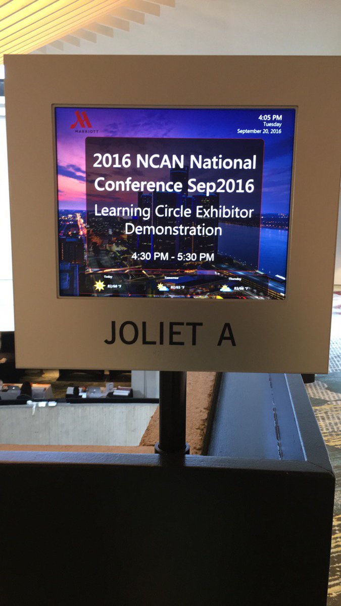 LearningCircIe's tweet image. It's almost time! #NCAN2016 check out our demo at 4:30 in Joliet. You get to learn more about CollegePath and a chance to win an iPad mini!