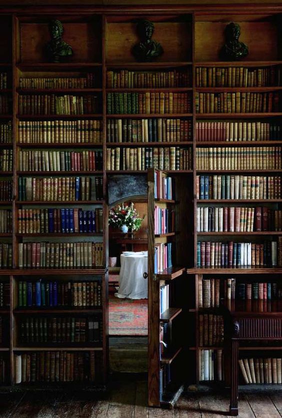 goodreads's tweet photo. What would you put in a secret library room? https://t.co/vK3sz9s1i4 https://t.co/f62MdIMnpG