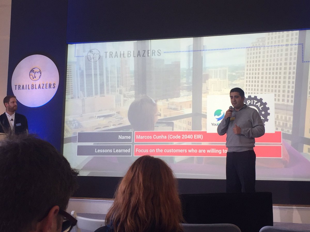 cheldeli's tweet photo. @youroam @CapitalFactory EIR- talking about how he 'fired' his fiancée #Trailblazers2016 https://t.co/KHDU7fpoxM