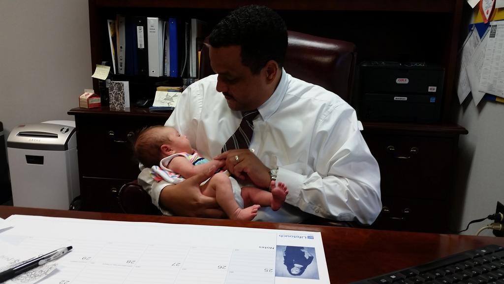 Tracyvannurden's tweet photo. Yes, I now have proof that Anthony is kissing babies. @ronanthony_ron https://t.co/7aZ8n9rqSx