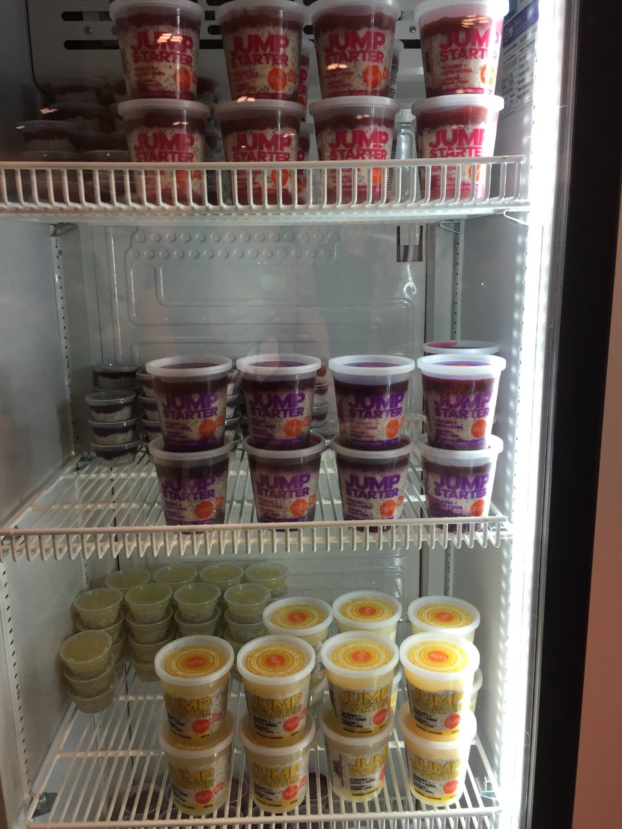 thehealthyshopr's tweet image. After a weekend at the CHFA show, let me share exciting products hitting store shelves. JillyV's Jumpstarter.#yogurt+chia+oats #chfa