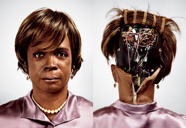 Creepyweb's tweet image. This creepy humanistic robot wants to rule the world. 
creepyessentials.com/robot-wants-to…