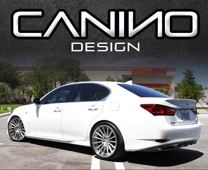CaninoDesign's tweet photo. Lexus GS350 F-Sport on Canino 2-piece forged CD15s. #canino #caninodesign #caninowheels #lexusgs350 #gs350 #lexus #steplip #forgedwheels https://t.co/etlvCu7pDE
