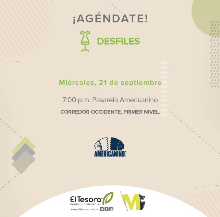 El_Tesoro's tweet photo. Con pie derecho iniciamos mañana #Millennials2016. Te esperamos en este increíble encuentro entre #modayconocimiento https://t.co/WX3msXmXP3