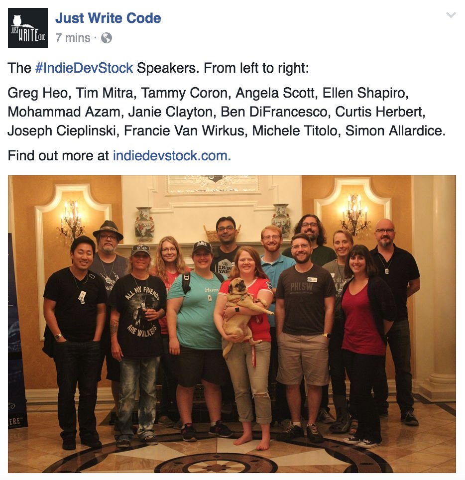 JustWriteCode tweet picture