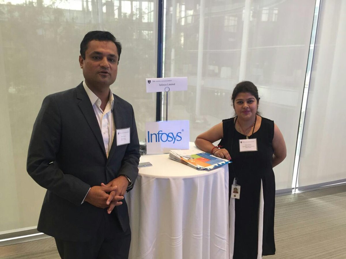 Infosys's tweet image. Meet the #InfosysInstep team tonight at the @Yale employer networking night from 6-8 PM EST. #internships
