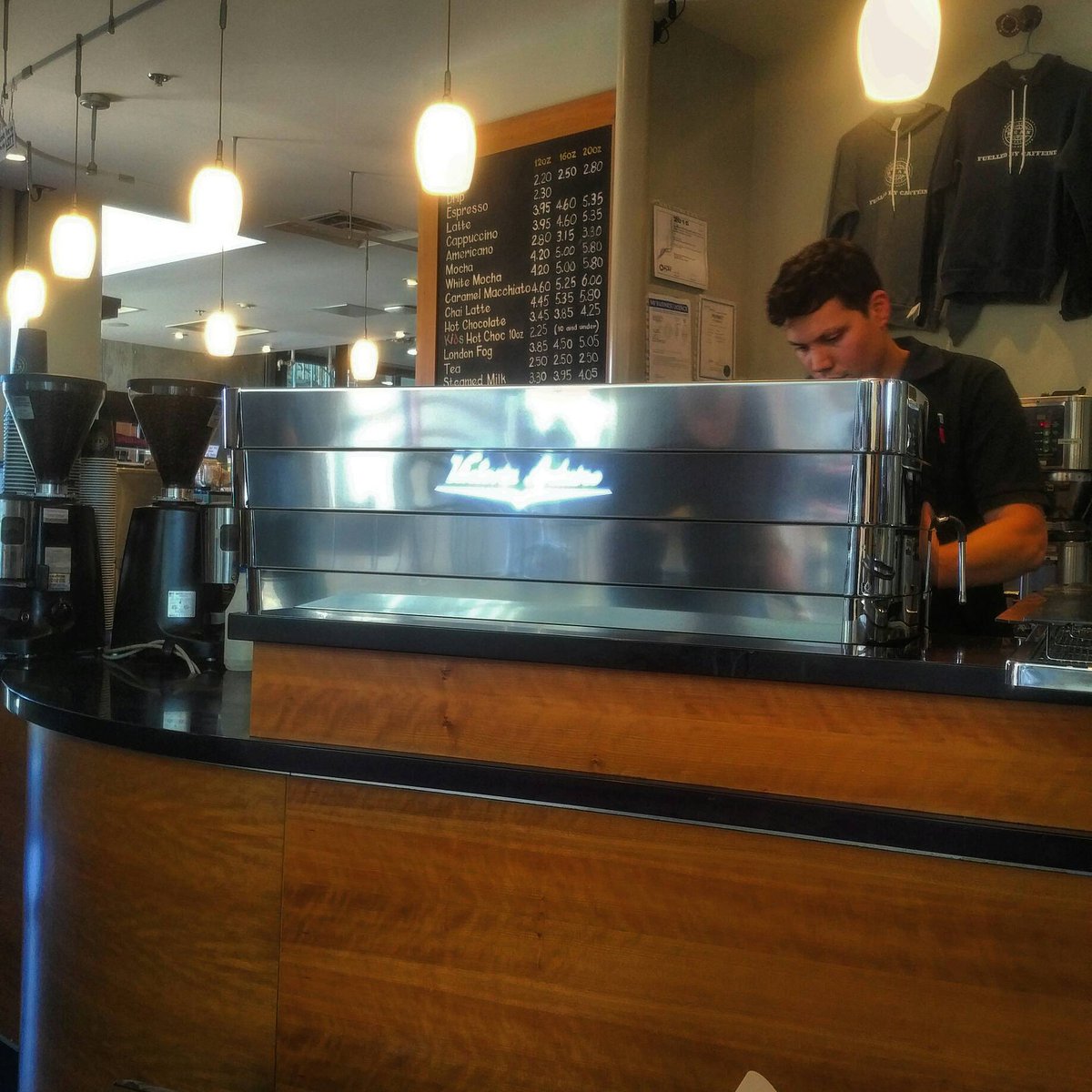 ECM_Espresso's tweet image. This beauty at Bean around the world at the West Van community rec centre