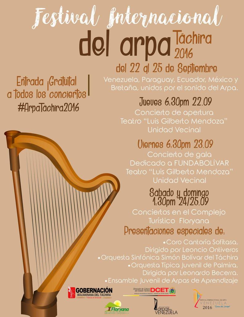 Esta es la Info del <a href="/FestArpaVzla/">Fundación Arte Sin Límite</a> Arpistas Invitados Nacionales e Internacionales y Lugares donde se Presentaran