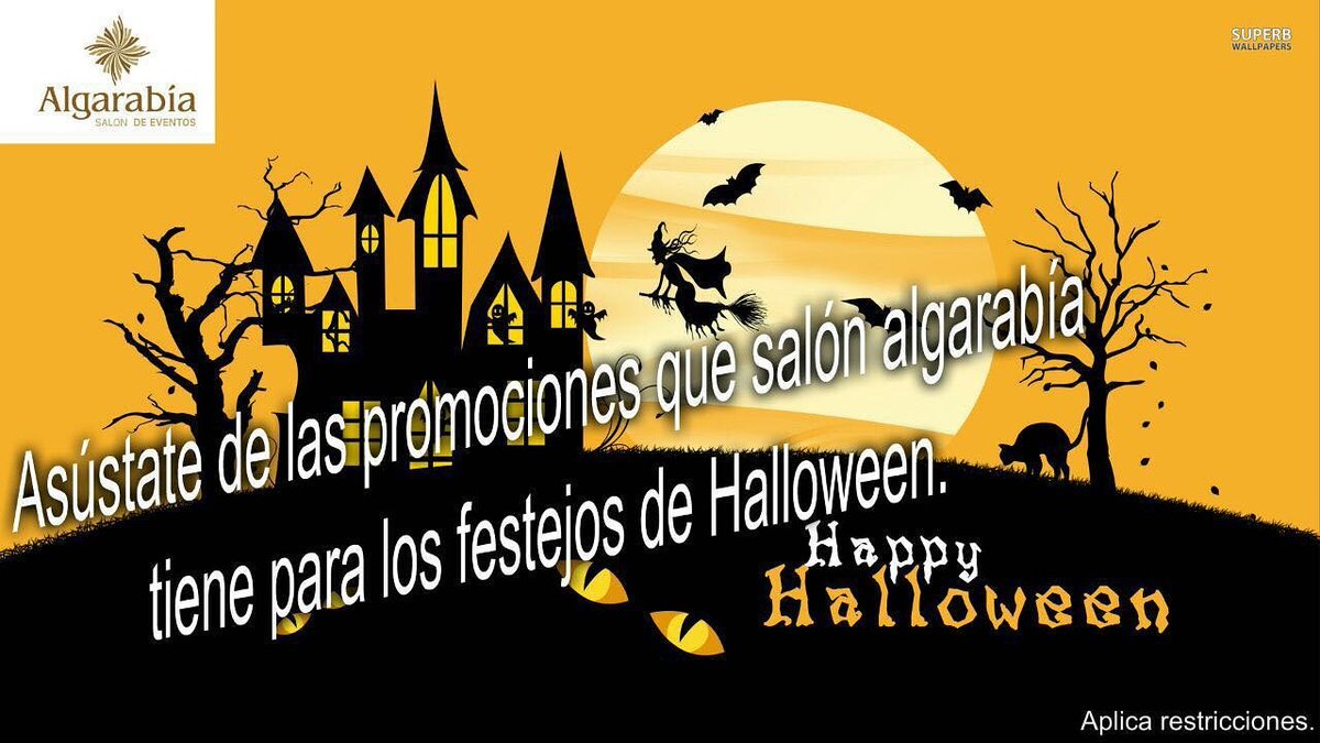 salonalgarabia's tweet photo. #hallowen #tuxtla #promo https://t.co/4KoKwPOIPS