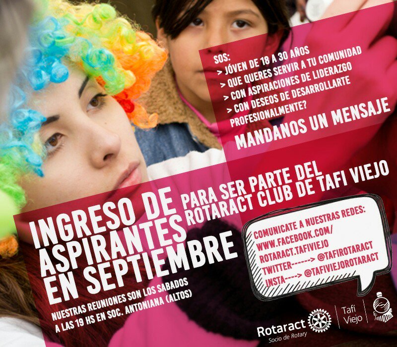 Te estamos buscando! Mandamos un mensaje o asistí a nuestras reuniones los sábados a las 19 en la soc. Antoniana!