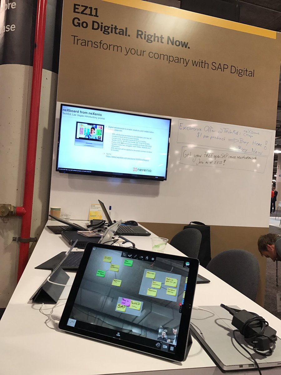 rmgoodm's tweet photo. Come to EX11 and get a demo of the #nextboard #SAPTeched https://t.co/uVFxUPD3iH