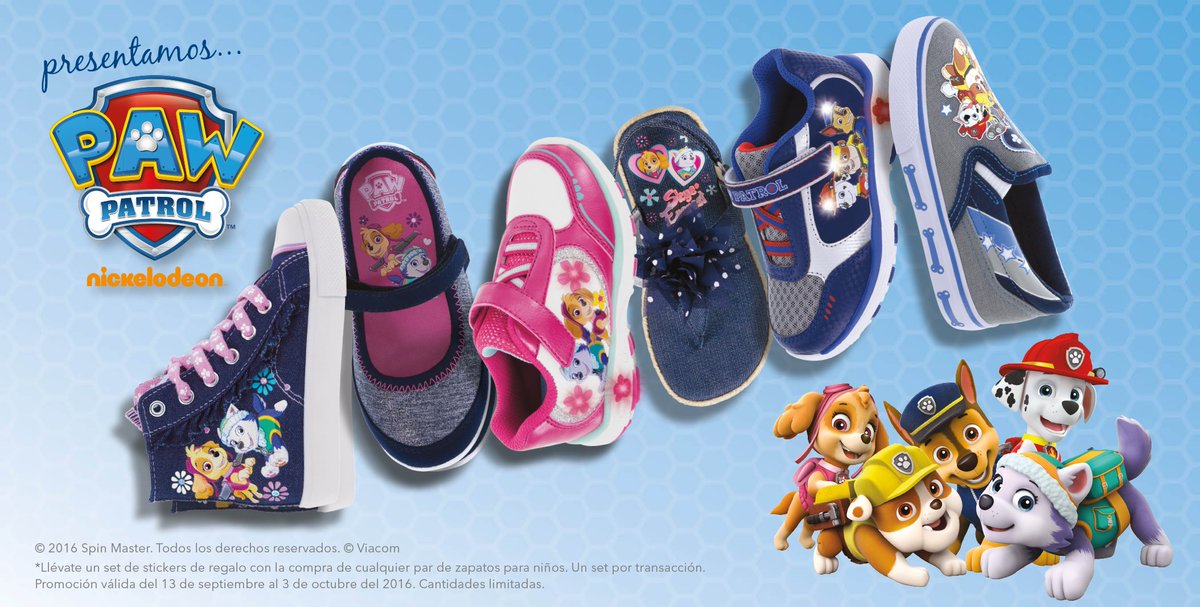 payless paw patrol shoes