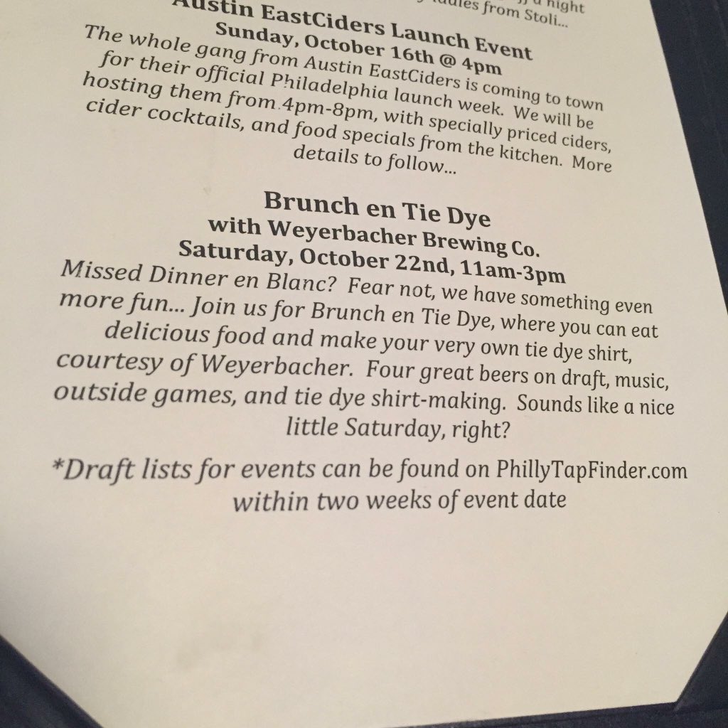 foodsweatnbeers's tweet photo. Now that #DEBPHL16 has come and gone, take all that white and brighten it up w/ #brunchentyedye 10/22! https://t.co/RJ4LQ97tu4