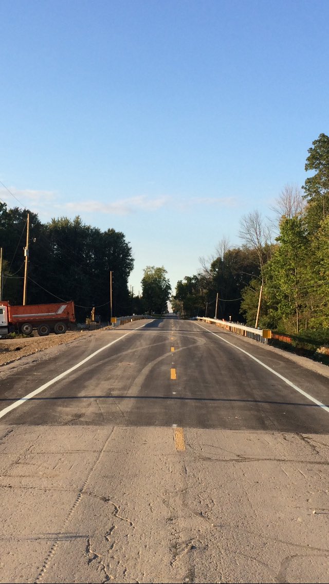 FTFD22's tweet image. State Rt 534 just south of 88 is now OPEN!