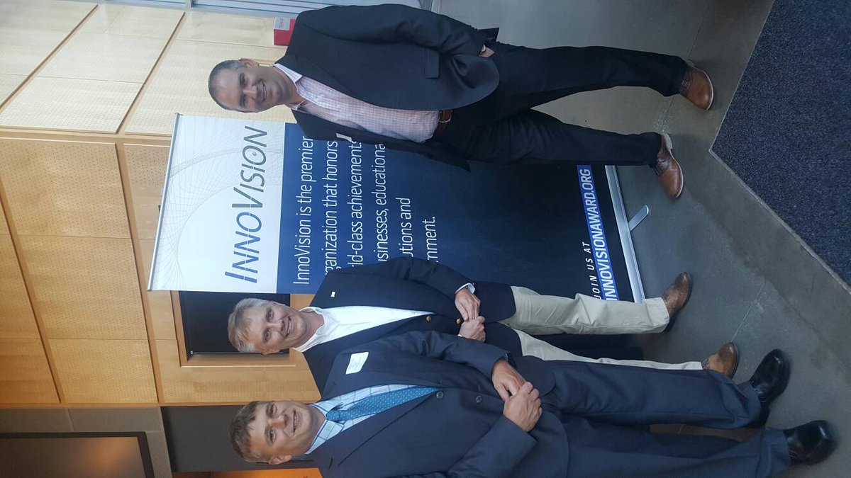 Founders at the innovision technology awards.