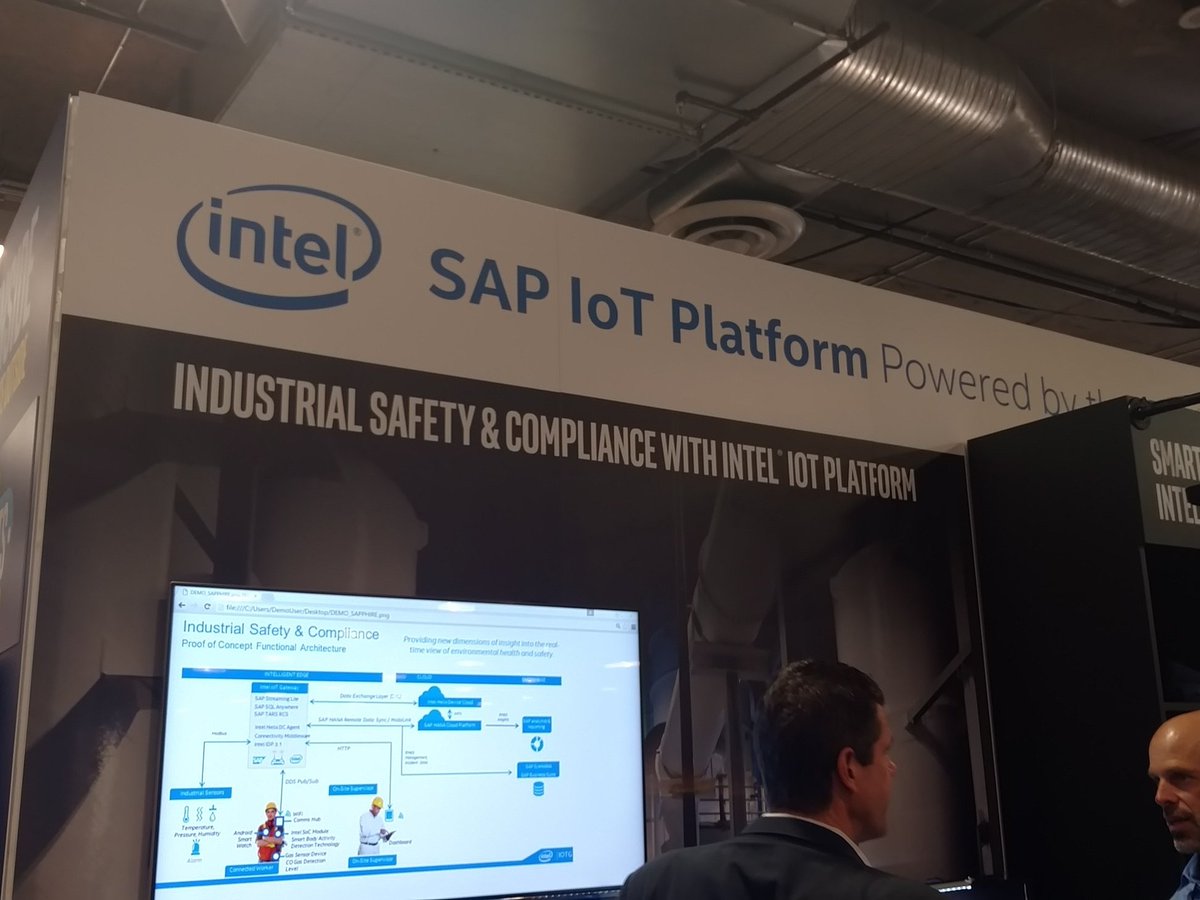 RobertV2152600's tweet image. #IntelSAPTechEd