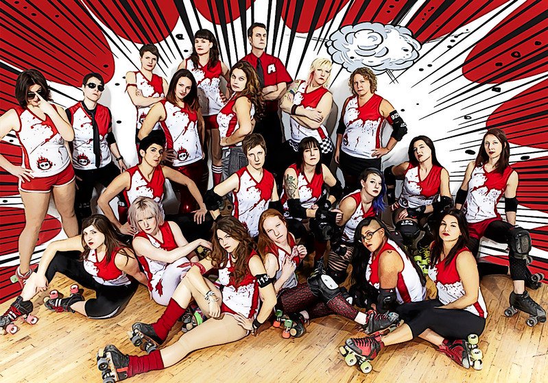 EAMcFarland's tweet image. Congrats @DanLimPhoto on your Fearless exhibit! Proud to know such a passionate female empowerment advocate @deathtrackdolls @TOROLLERDERBY