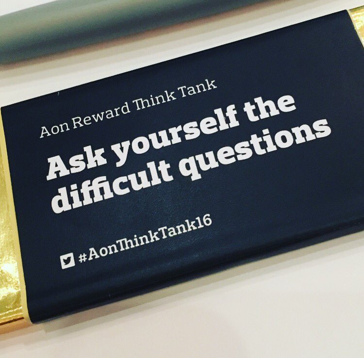 claaaaire15's tweet photo. Can I have my coffee first? #AonThinkTank16 https://t.co/diOtMEaQQy