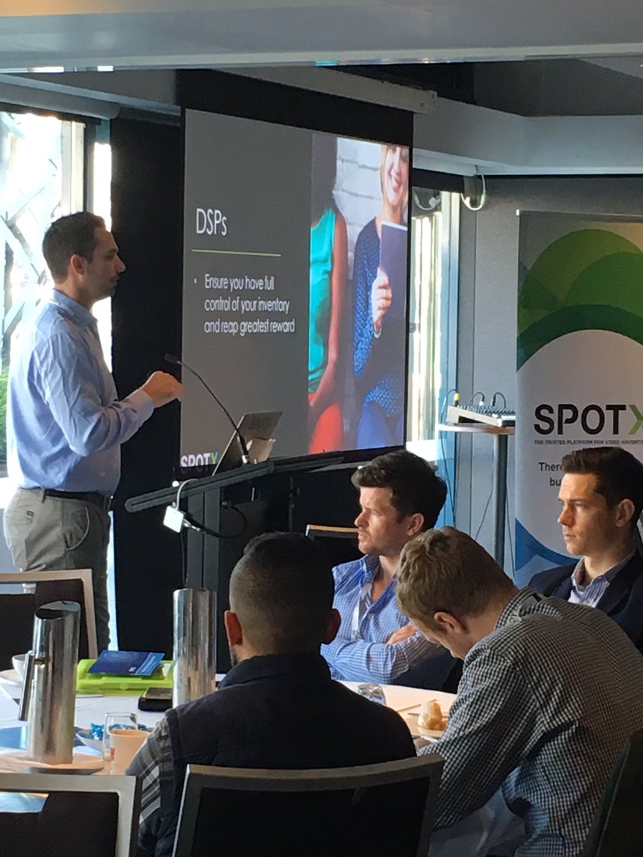 Mandy1Dav's tweet photo. .@danielrowlands1 "Pubs sell content, advertisers buy audience. Pubs need to speak buyers language for video" @SpotX https://t.co/R3NzDq5yP5