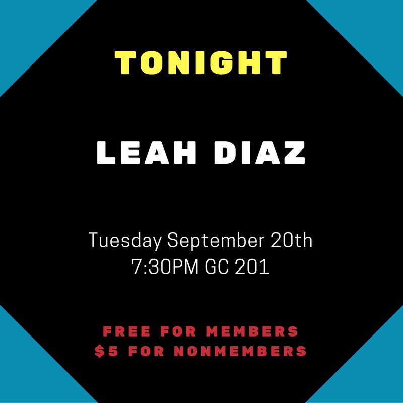 SAM_OCU's tweet image. Only an hour away! Don't miss tonight's Speaker Event!