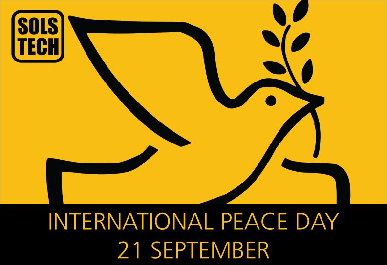 "Peace is the manifestation of human compassion." - Dalai Lama.
Be kind to others, and keep smiling. #humanity #peace #love #SOLSTech