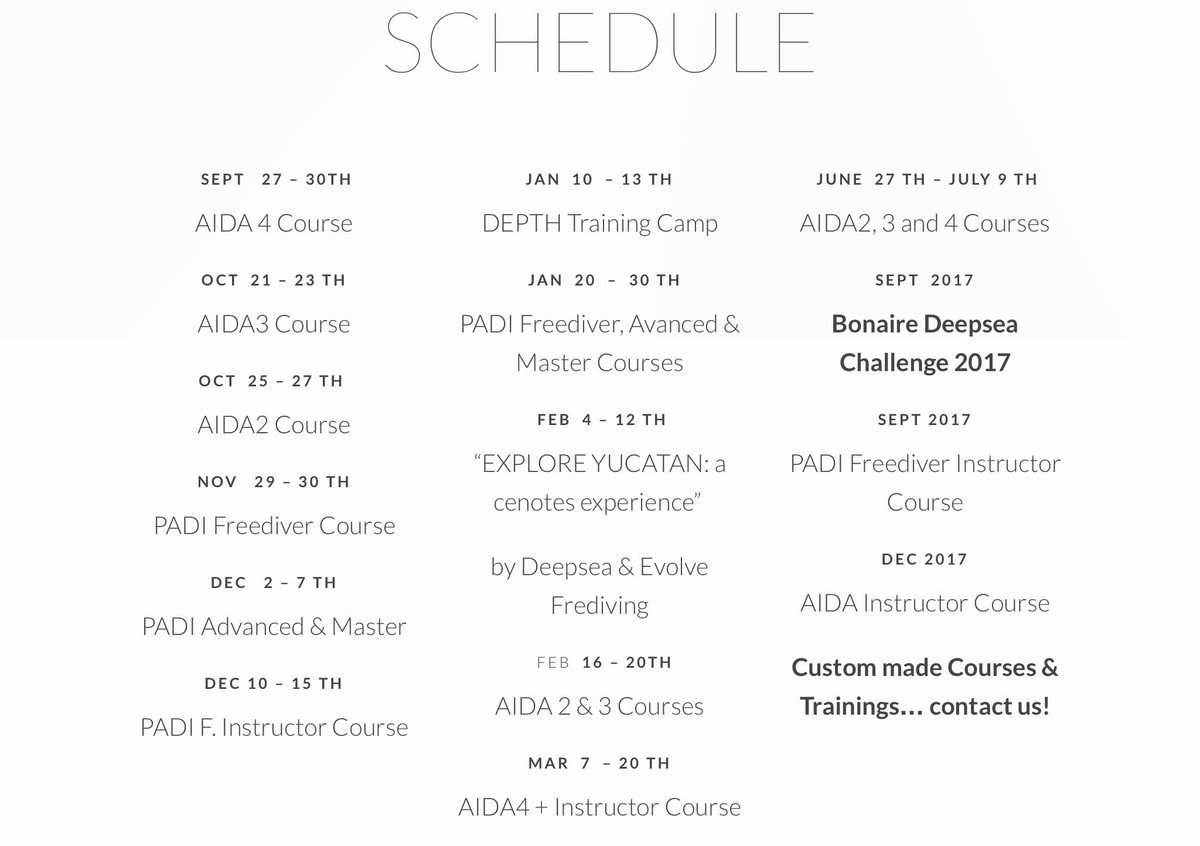 CarlosCoste1's tweet photo. Agenda actualizada! #Escuela Deepsea #Bonaire https://t.co/3W8Gk0iRh8 https://t.co/CRTaSyhZd6