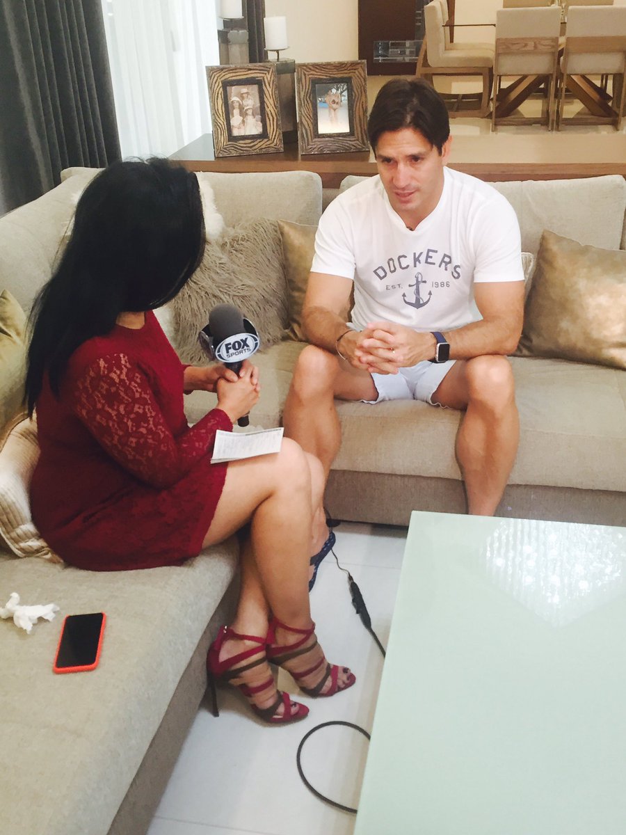 BrunoMarioni's tweet image. Gracias @OlgaHirata por la visita! Un placer compartir con @FOXSportsMX @DockersMX @Dockers