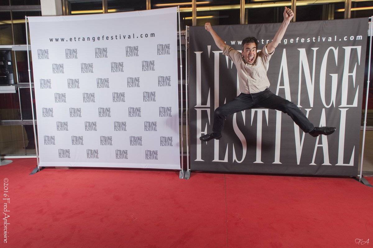 etrangefestival's tweet photo. #SergeBromberg fondateur du laboratoire de restauration #LobsterFilms #RetourDeFlamme #Deluge (1933) #EtrangeFestival #Photocall 18/9/2016 https://t.co/RgoDbczPz4