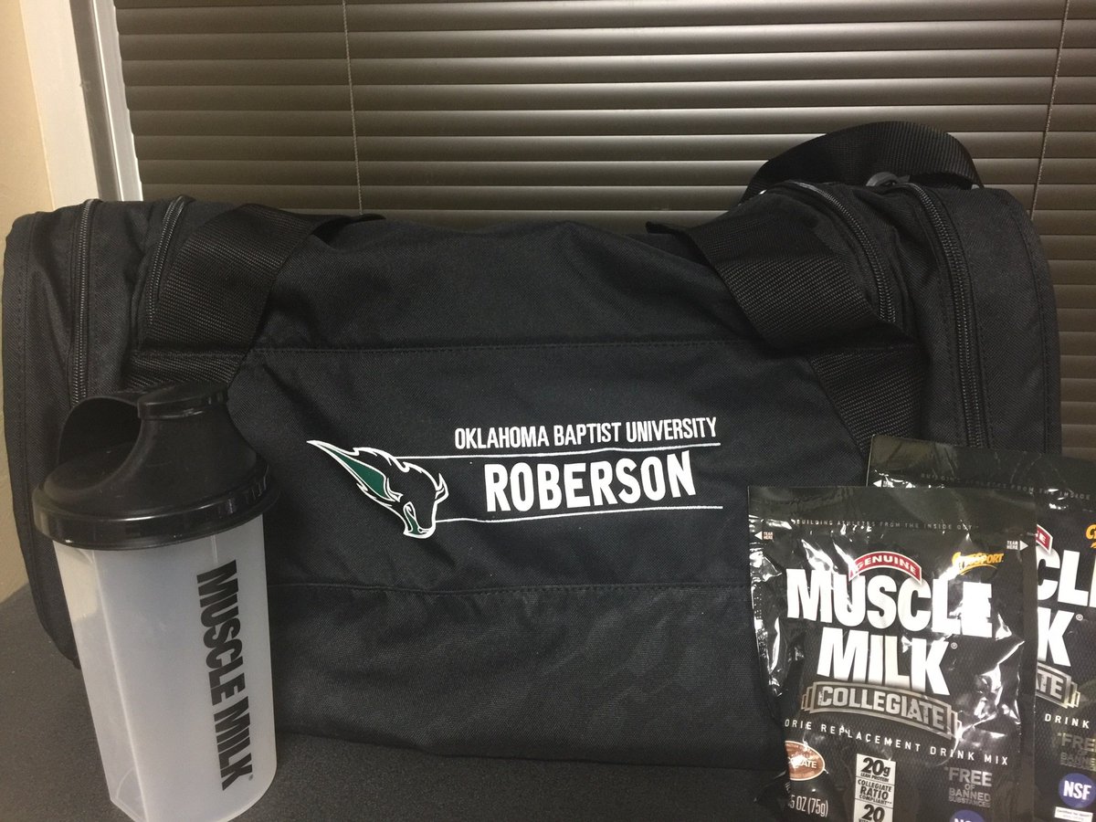 OBU_Equipment's tweet photo. Our Herd group champions received their prize today from our competition last spring! #stormfacers #musclemilk https://t.co/VtKNVyknrS