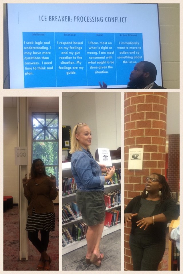 dwgunter_02's tweet photo. @Banneker_HS Department Chair PLC at work. How do you resolve conflicts! #learningt https://t.co/wA6UxqG7qp https://t.co/F7NF8m3hYp