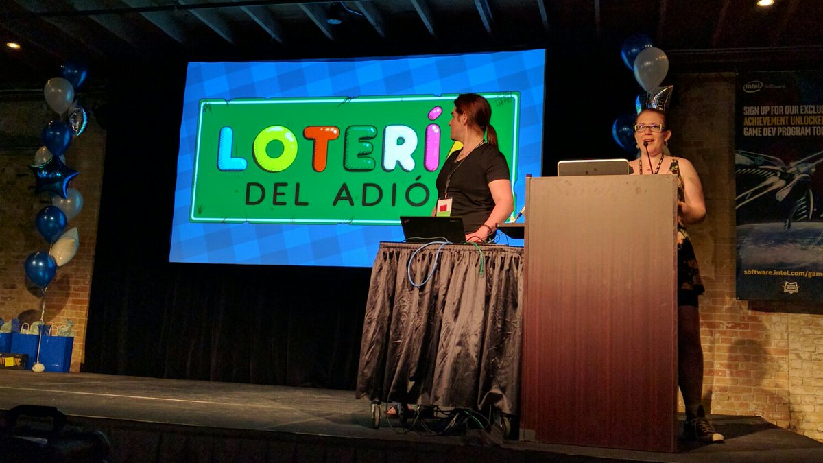 gdevnet's tweet image. Lotería Del Adios, a colorful game to be released in the near future. #intelgamedev #agc16