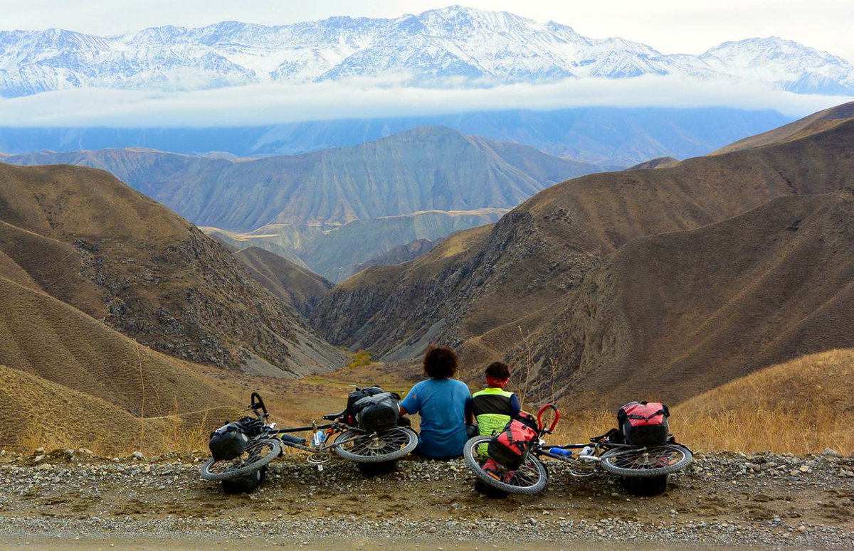 lonelyplanet's tweet photo. Dreaming of travel on two wheels? "Bikepackers" share their epic trips: https://t.co/vxrv9WTDKV @familyonabike @BicycleJunkies @longrodehome https://t.co/Hr41AWZbaT