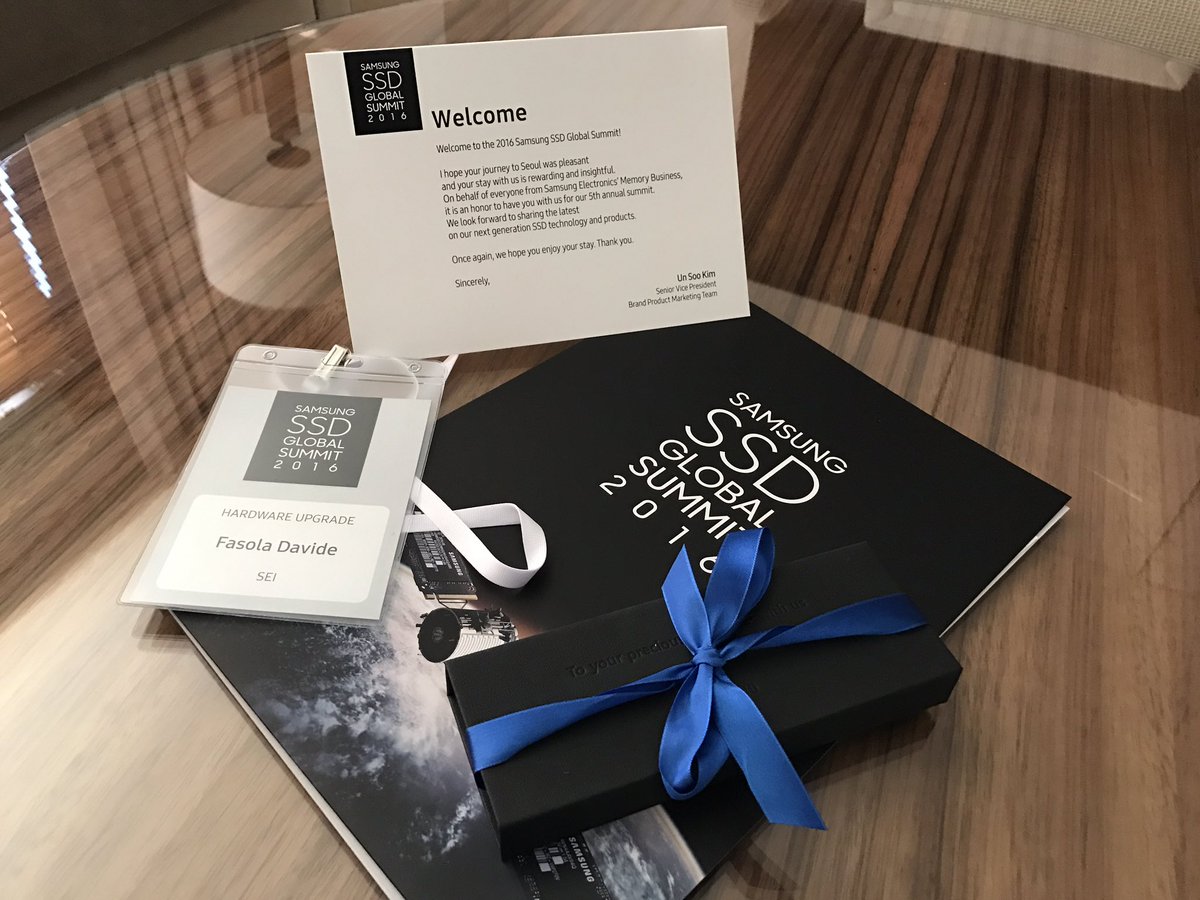 davidef89's tweet photo. Ready to go! #samsung #SSDglobalsummit @SamsungItalia https://t.co/aCgjDKZxPj