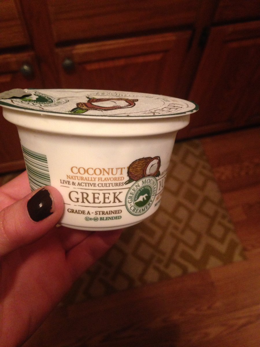 UncommonArch's tweet photo. Trying a new yogurt today. This could make or break my night of study #anthrograd https://t.co/bnVP7OAJml